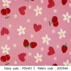 ลายพิมพ์ เชอร์รี่ดอกไม้