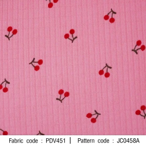 ลายพิมพ์ ผ้าร่องเชอร์รี่