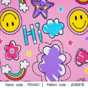 ลายพิมพ์ ผ้าร่องยิ้มสดใส