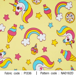 ลายพิมพ์ ยูนิคอร์นขนมหวาน