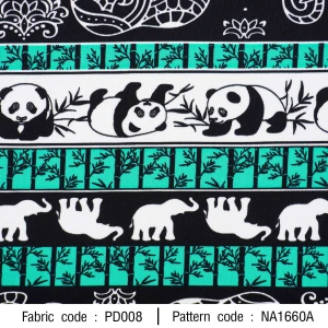 ลายพิมพ์ ช้างแพนด้า