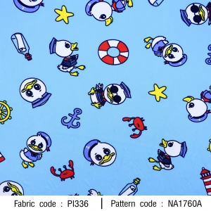 ลายพิมพ์ เป็ดกะลาสี