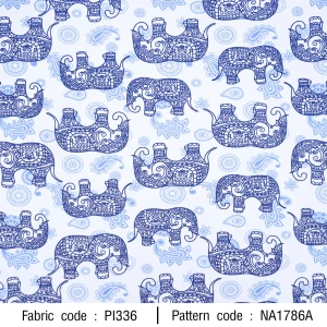 ลายพิมพ์ ช้างไทยวิจิตร