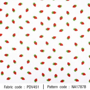 ลายพิมพ์ สตรอว์เบอร์รี