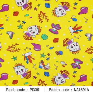 ลายพิมพ์ แมวเงือกน้อย