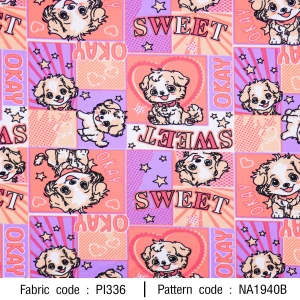 ลายพิมพ์ น้องหมาน่ารัก