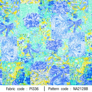 ลายพิมพ์ ลายดอกโบว์