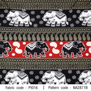 ลายพิมพ์ ช้างหยดน้ำ