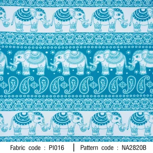 ลายพิมพ์ ช้างพื้นขาว