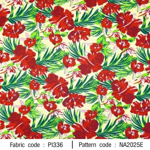 ลายพิมพ์ ดอกและใบ