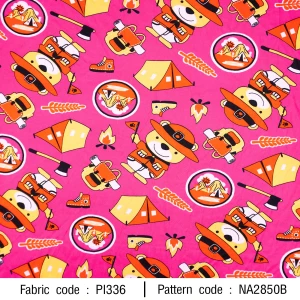 ลายพิมพ์ หมีเข้าค่าย