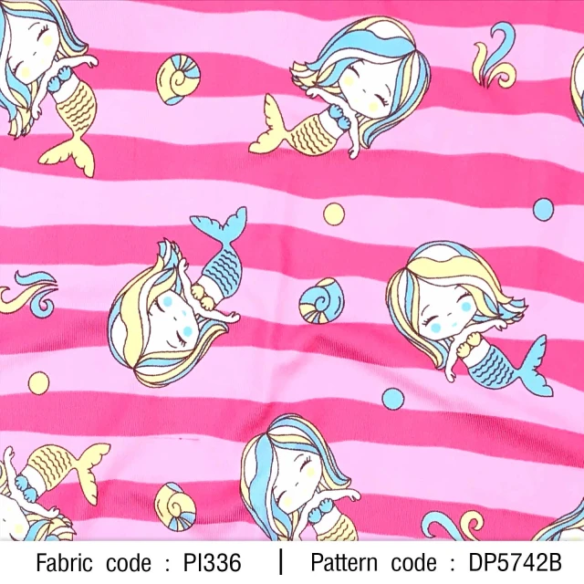 Happy Mermaid Pattern
