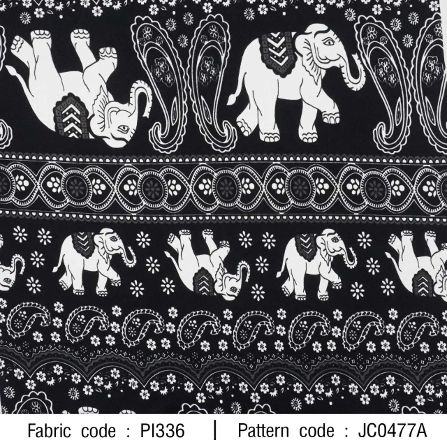 ลาย ช้างดอกไม้