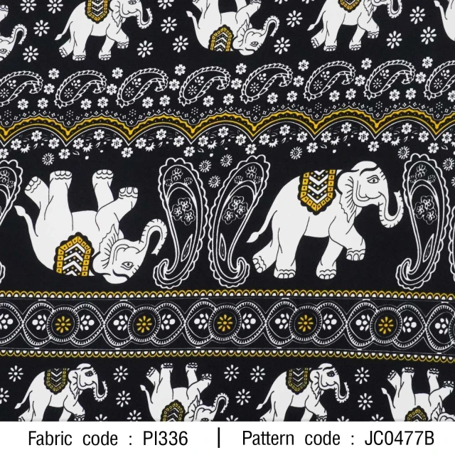 ลาย ช้างดอกไม้