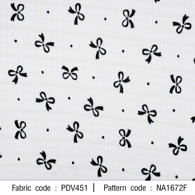 ลายพิมพ์ โบว์จิ๋ว