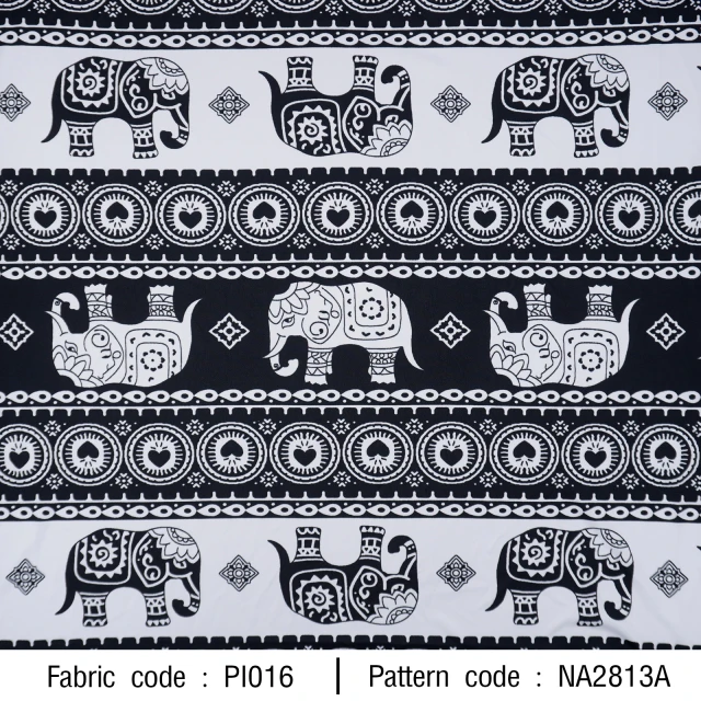 ลายพิมพ์ ช้างหัวใจ