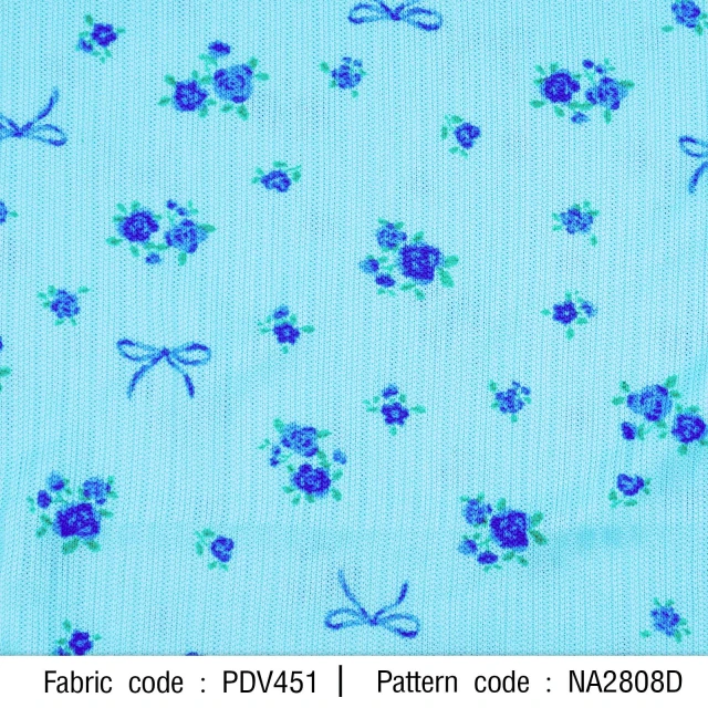 ลายพิมพ์ โบว์ดอกไม้