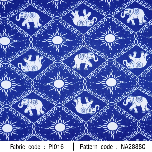 ลายพิมพ์ ช้างพระอาทิตย์