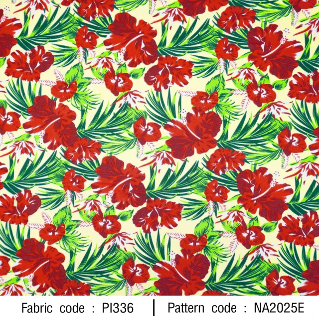 ลายพิมพ์ ดอกและใบ