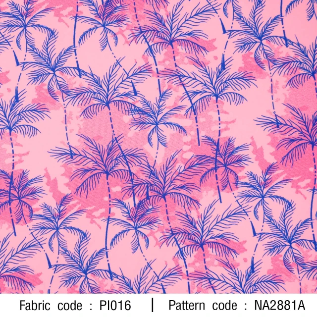 ลายพิมพ์ ต้นมะพร้าว