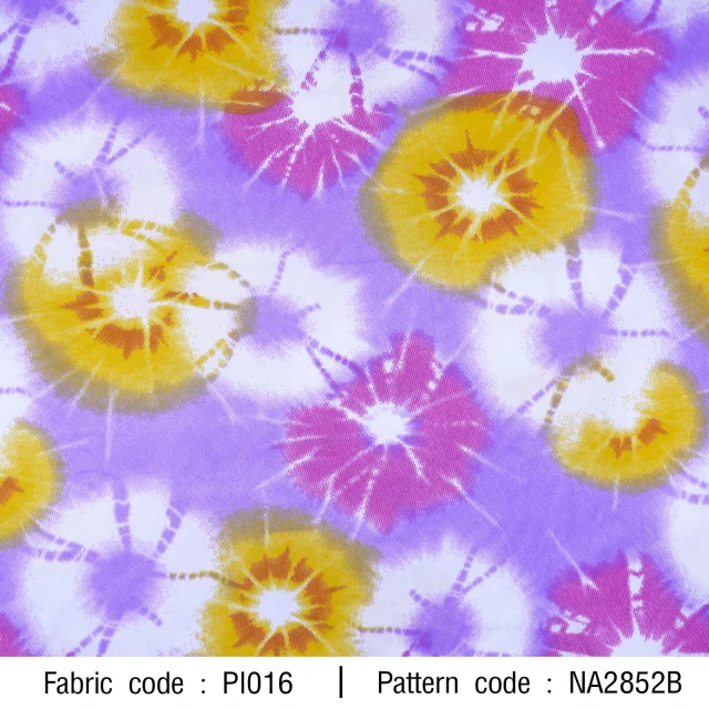 ลายพิมพ์ มัดย้อมวงเล็ก