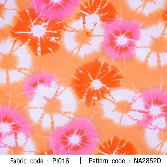 ลายพิมพ์ มัดย้อมวงเล็ก