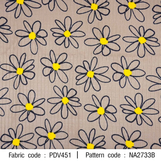 ลายพิมพ์ ดอกเดซี่