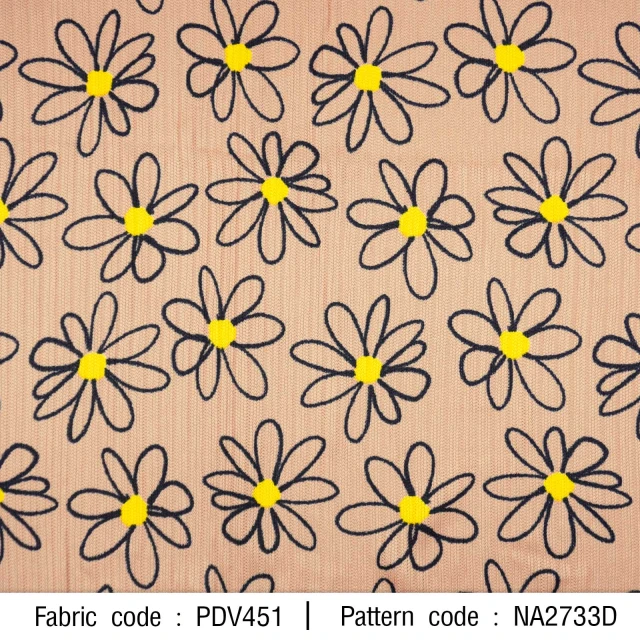 ลายพิมพ์ ดอกเดซี่