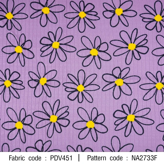 ลายพิมพ์ ดอกเดซี่