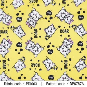 ลายพิมพ์ แมวRoar