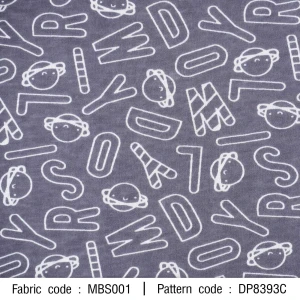 ลายพิมพ์ อักษรดาวเสาร์