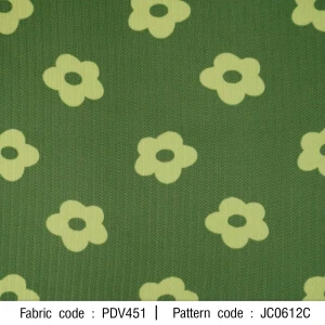 ลายพิมพ์ ผ้าร่องดอกไม้วงกลม