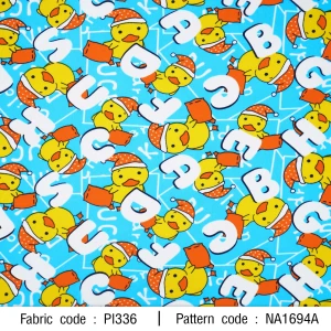 ลายพิมพ์ เป็ดABC