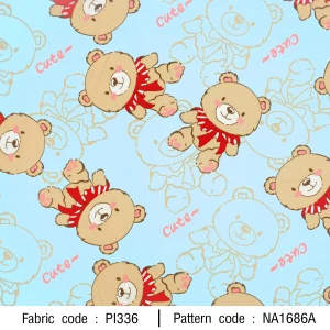 ลายพิมพ์ หมี cute