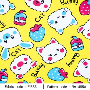 ลายพิมพ์ Cat Bunny