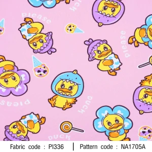 ลายพิมพ์ เป็ดขี้งอน