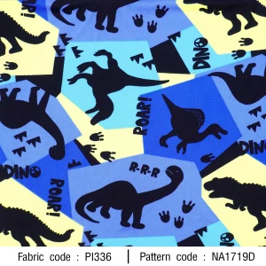 ลายพิมพ์ ไดโนเสาร์ฟอสซิล