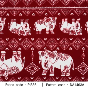 ลายพิมพ์ ช้างนีออน