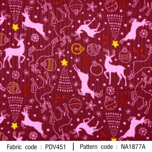 ลายพิมพ์ กวางเรนเดียร์