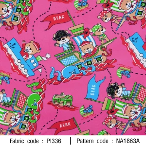 ลายพิมพ์ หมีโจรสลัด