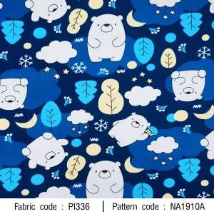 ลายพิมพ์ หมีขาว