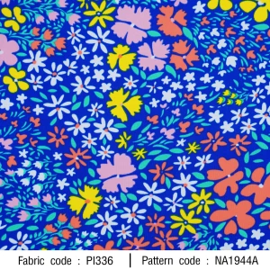 ลายพิมพ์ ดอกไม้หลากสี