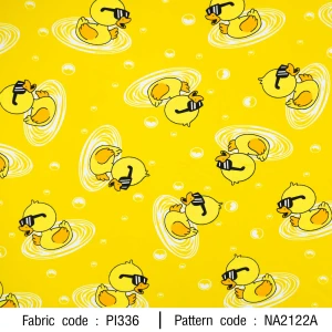 ลายพิมพ์ เป็ดใส่แว่น