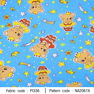 ลายพิมพ์ หมีเต้นบัลเล่