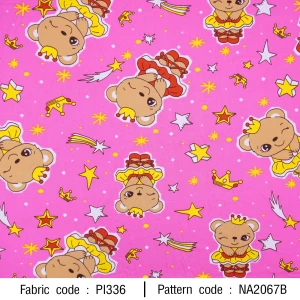 ลายพิมพ์ หมีเต้นบัลเล่