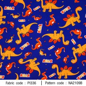 ลายพิมพ์ ไดโนคำราม