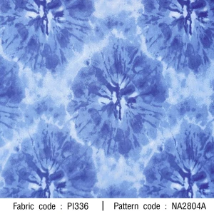 ลายพิมพ์ มัดย้อมวงกลม