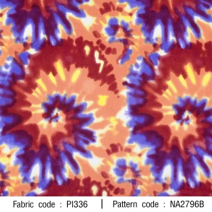 ลายพิมพ์ มัดย้อมก้นหอย