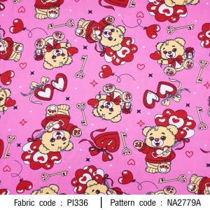 ลายพิมพ์ หมีหัวใจ