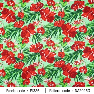 ลายพิมพ์ ดอกและใบ